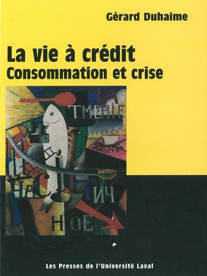 cover image of Vie à crédit
